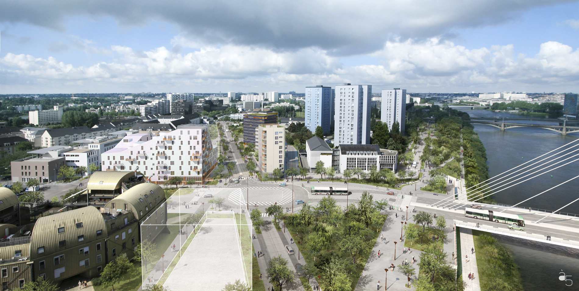 Aménagement du Quartier Beaulieu Est - Visuel 2